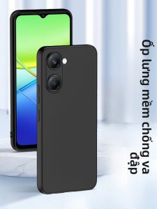 HENYOU | Ốp lưng điện thoại silicon mờ bảo vệ toàn diện cho Vivo Y12 Y11 Y10 Vỏ bảo vệ ống kính chống rơi cho nam và nữ mẫu mới cao cấp