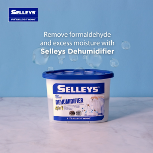 SELLEYS - DEHUMIDIFIER 600ML PER PCS | 4 IN 1 MOISTURE ABSORBER / PREVENT MOULD & KEEP FRESH