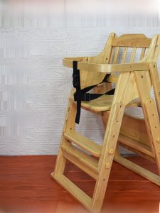 แบบพกพาพับไม้เก้าอี้รับประทานอาหารเด็ก Multi-functional เด็กทารก ร้านอาหารโรงแรม Bb สตูล Home Use