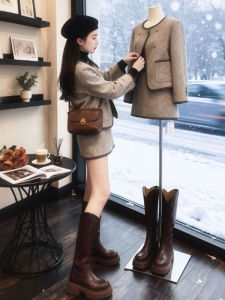 CHANGTONG | Elegant K-style Womens Three-Piece Outfit