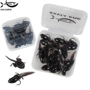 10 Cái/20 Cái Mồi Câu Cá Hình Nòng Nọc Mềm Mô Phỏng Sinh Học Chân Thực Có Móc Câu Dùng Cho Cá Vược Cá Hồi Cá Nước Ngọt Dụng Cụ Câu Cá Thân Thiện Với Môi Trường