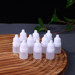 10Pcs/pack Semi-transparent Empty Plastic Dropper Bottle Paint Beauty Oil Squeezable Refillable Bottle 3/5/10/15/20/30/50ml