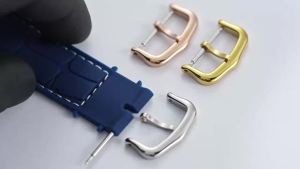 1-3Pcs 18mm 16mm 14mm 12mm Stainless Steel Watch Buckle for Cartier Watch Replacement Clasp Gold Silver Rose Watches Accessories