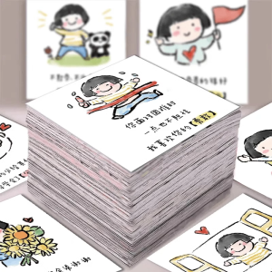 Encouraging Childrens Stickers Decorative Adhesive Paper Crafts Motivational Quotes for Desk Decoration Scrapbooking