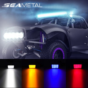 Square LED Working Light 48W Led Off-Road Light Waterproof Spotlight 12V