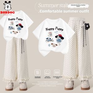 Bobdog | New Summer Stylish Thin Childrens Girls Suit
