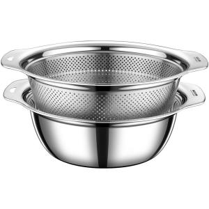 GEDO | Heavy-duty 304 Stainless Steel Colander Kitchen Set