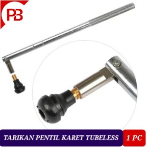 Tarikan Pentil Tubeless Karet / Alat bantu pasang pentil karet tubles