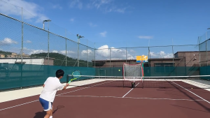 PUSUN PT/PP-Mini Pro Tennis Ball Machine Portable Transport Trolley Removable Ball Collecting Net for Tennis Series