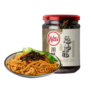 Sichuan Doll Shanghai Scallion Oil Sauced Noodle Household Seasoning Sauce Mixed Meal Souce Shanghai Flavor Seasoning 230G Cold Sauce