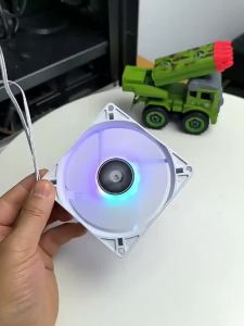 PC Cabinet RGB Fan 9cm Ultra-Thin 9215 9225 15mm 25mm Slim ITX Case Cooler Fans 5V 3Pin ARGB+ 4Pin PWM Control Black White