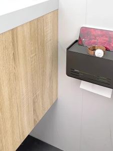 Ghế Giấy Vệ Sinh Treo Tường Chống Nước Không Cần Khoan