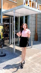 [MUA 2 GIẢM 25K] Áo sơ mi nữ tay liền thời trang GUMAC AE04036