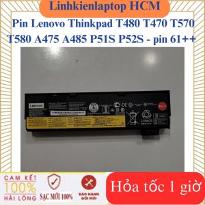 Pin Lenovo Thinkpad T480 T470 T570 T580 A475 A485 P51S P52S – Pin lenovo 61++ (gắn ngoài)