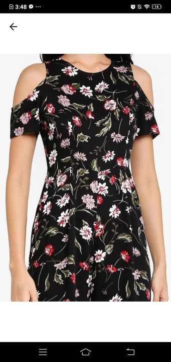 Zalora floral Jumpsuit | Lazada PH