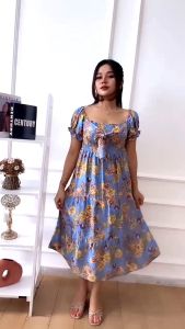 Dress Lyona/ Daster Lyona Malvia / daster modis/ Daster Putri Bali