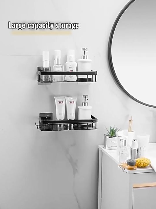 BITASSET Bathroom Stand Organizer Rack Stainless Comfort Room Organizer ...