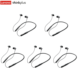 Lenovo | Lenovo HE05X Neckband Earphones Wireless Bluetooth 5.0 Earbuds Waterproof Sport Headset with Mic Magnetic Neckband Earphone New