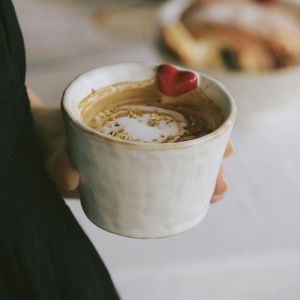 Zeteng Home High Aesthetic Relief Ceramic Mugs Milk Coffee Oatmeal Creative Personalized Glaze Coarse Porcelain