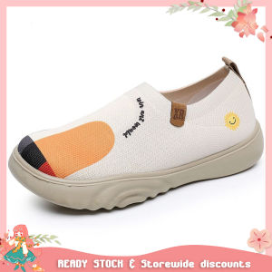 Mùa thu mới mẹ Bắc Kinh cũ giày vải giày đi mùa xuân phụ nữ thoáng khí Giày ngư dân thông thường trung niên và người già dày