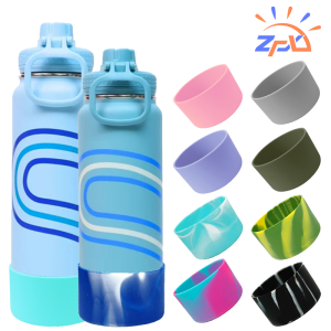 8cm Silicone Boot for Hilee Tumbler Accessories 600ml 800ml 20oz 27oz Sports Thermo Flask Non-Slip Rubber Bottom