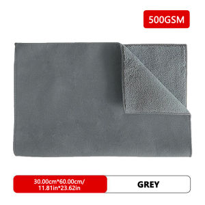 High Quality Chamois leather Coral Fleece Car Cleaning Cloth Towel Thicken Water Absorption Rag High-performance dusting washing