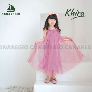Dress Tutu Size 1th Sampai 6th Baju Anak Perempuan Gaun Bayi Balita Baju Kondangan Khira by Canaregio