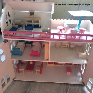 UMU | Luxury Wooden Dollhouse Toy House