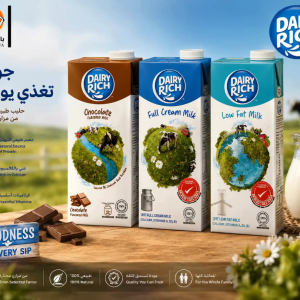 Dairy Rich Milk – 1 Litre Low Fat Milk | Full Cream Milk | Chocolate Milk
