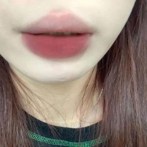 Spring Tulip ~ Baby Pink Series Lip Lacquer Cream Rose Cloud Lipstick Matte No Stain on Cup Low Saturation White Female