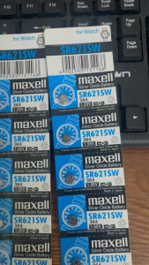 Vỉ 1 Viên Pin SR621SW / 364 Maxell 1.55V Cho Đồng Hồ Đeo Tay