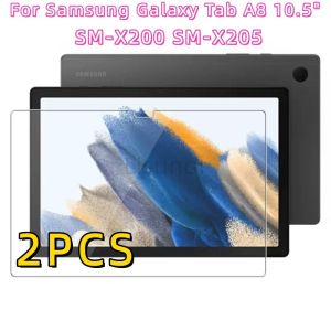 2 PCS Tablet Tempered Glass Screen Protector For Samsung Galaxy Tab A8 10.5 Inch 2022 X200 X205 Anti Fingerprint Protective Film