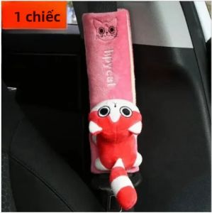 1pcs xe an toàn vành đai Bìa Pads phổ Auto PU da Vai đệm bảo vệ xe dây đeo ghế cho phụ nữ và trẻ em