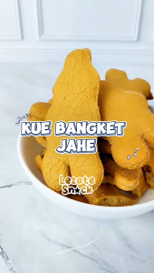 Kue Bangket Jahe 1KG Roti Jahe / Kue Bangkit Jahe / Kue Jahe Kering