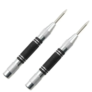 Auto Center Puncher Hole Marker Wood Metal Steel Spring Load Kerner Drill Locator Heavy Duty Punch Carpentry Automatic Hand Tool