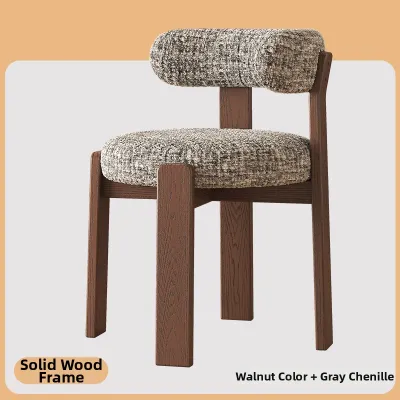 Full Wood Vintage Luxurious Modern Simple Design Dining Chair