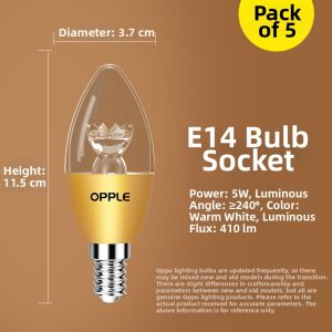 OPPLE | LED Full Spectrum Energy-saving Candle Light Source