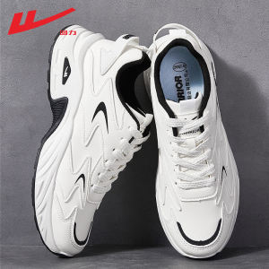 Waterproof Leather Surface Dad Shoes Mens Running Sneakers Comfortable Casual Fall Winter New Style from Flagship Store