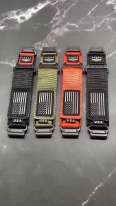 22/26mm Easy Fit Nylon Strap For Garmin Fenix8 47 51mm 5Plus 6Pro 7 7X Wristband Replaceable Watch Band Instinct1 2 Bracelet