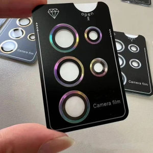 LS | Metal Individual Ring Camera Lens Protector For Samsung Galaxy S26 Ultra S25 S24 S23 S27 Ultra Plus Tempered Glass Film Cover