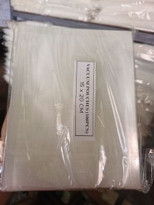 Vacuum Pouches 15 x 20 cm 100pc per pack embossed/textured