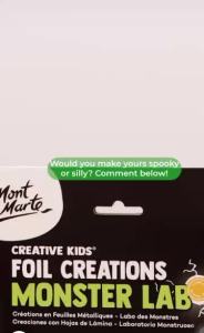 Mont Marte Foil Creations 25pc Monster Lab - Radioactive/ Enchanted