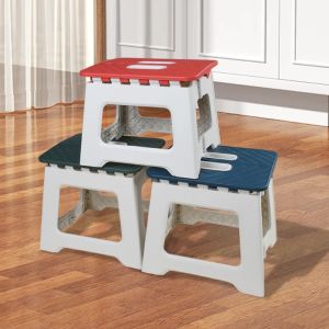 เก้าอี้พับได้แบบพกพาสำหรับเด็กผู้ใหญ่อานม้าพลาสติกหนาเก้าอี้พับตั้งแคมป์เก้าอี้เดินป่าเก้าอี้พับได้