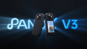 PANOX V3 8k Waterproof 360 WiFi and GPS Motorcycle Action Camera/3-inch/Waterproof design/Insta360 X4/X5