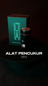 Alat Cukur Elektrik Type 2205 Mini Shaver Portable USB Cukur Kumis Jenggot Recharge Free LED