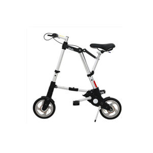 A-Line Folding Bike Fitness Adult Men Women Lightweight Mini Bicycle Urban Commuting Outdoor Sports Aluminum Frame Bell Included