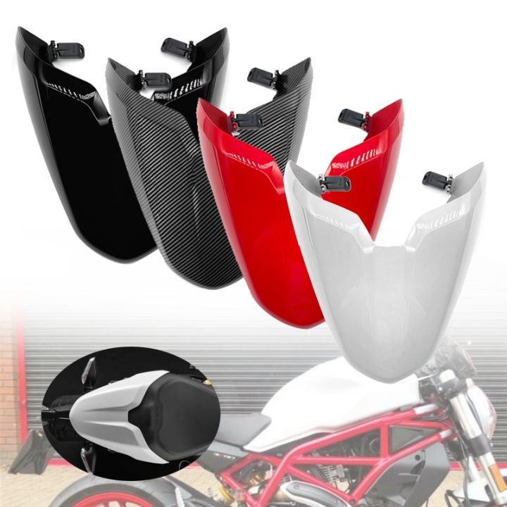 For Ducati Monster 797 1200 2017-2022 Rear Passenger Pillion Seat