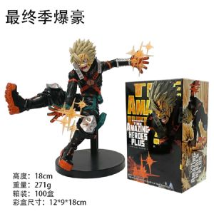 Bandai | 18cm Boku No Hero Academia Anime Figure All Might Action Figure Midoriya Izuku/Bakugo Katsuki Figurine PVC Collection Model Toys