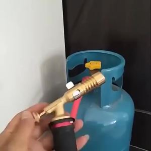 2.5m Flame Welding Torch Copper Aluminum Soldering Tool Liquefied Propane Gas Torch For Precious Metal Melting Gas Torch Blower