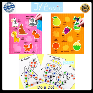 Sticker Book 5 Books Sticker Book Stickers Book Kids Activity Book Stiker Buku Stiker Buku Kanak Kanak